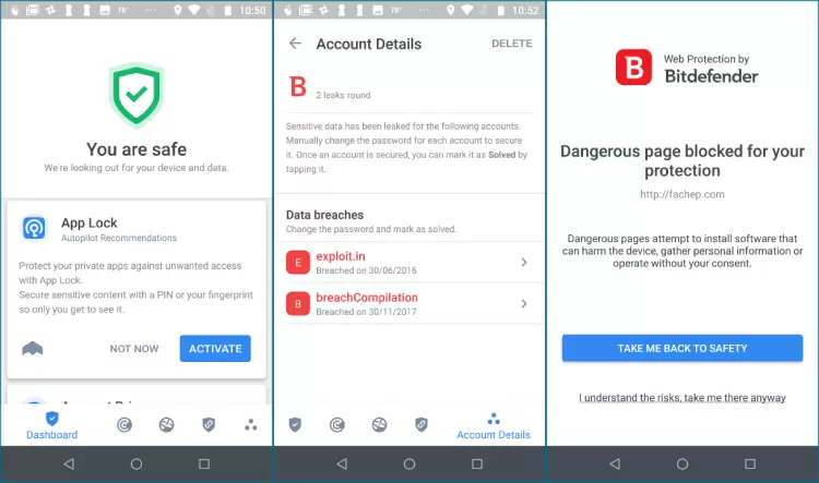 Bitdefender Antivirus for Android.