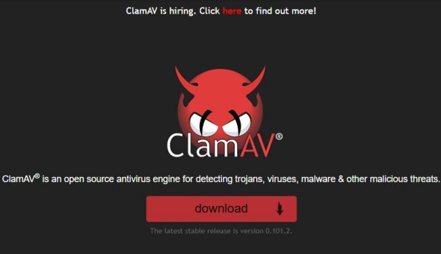 L'antivirus Clamav.