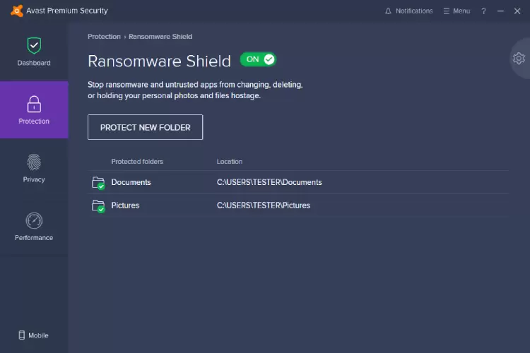 Affiliate Link Avast Ransomware Shield
