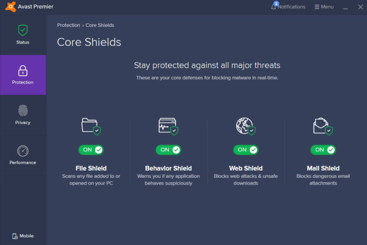 Avast Ransomware Shield