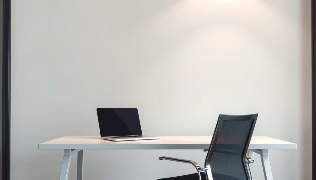 A clean, well-lit office space with a sleek, modern desk and ergonomic chair. On the desk, a laptop and a stylized security permissions icon, representing the "Setting Permissions" concept. The background features a minimalist, pastel-toned wall, creating a calming, professional atmosphere. Soft, directional lighting from above casts subtle shadows, emphasizing the three-dimensional nature of the objects. The overall composition is balanced and visually appealing, highlighting the key elements of workplace security basics and permissions management. A clean, well-lit office space with a sleek, modern desk and ergonomic chair. On the desk, a laptop and a stylized security permissions icon, representing the "Setting Permissions" concept. The background features a minimalist, pastel-toned wall, creating a calming, professional atmosphere. Soft, directional lighting from above casts subtle shadows, emphasizing the three-dimensional nature of the objects. The overall composition is balanced and visually appealing, highlighting the key elements of workplace security basics and permissions management.