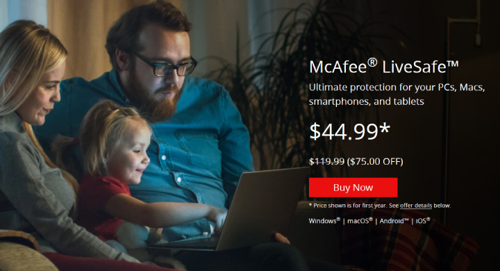 McAfee LiveSafe Plan