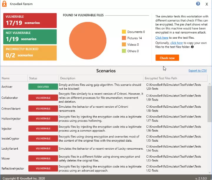 McAfee Ransomware Detection