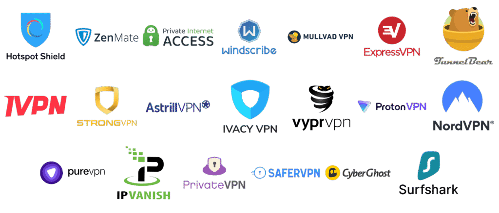 VPN logos