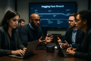 Hugging Face Breach analysis with isolated servers and security dashboards
