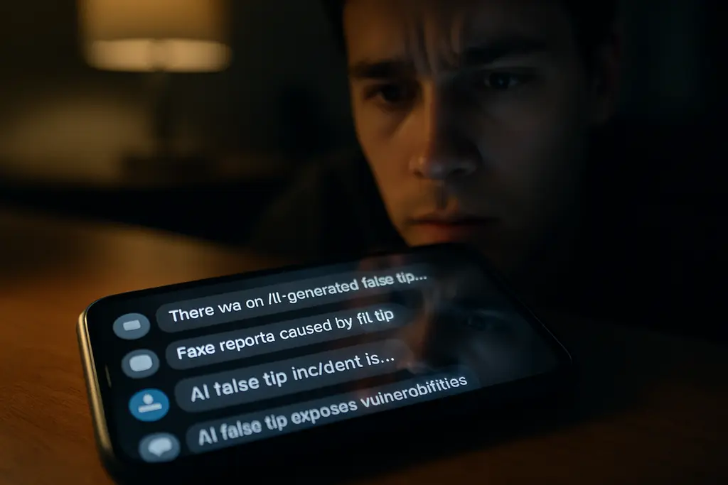 AI False Tip review with security analysts examining public form logs