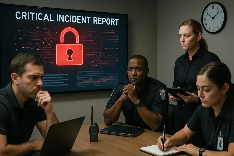 Security team investigating logs from an automated AI agent workflow